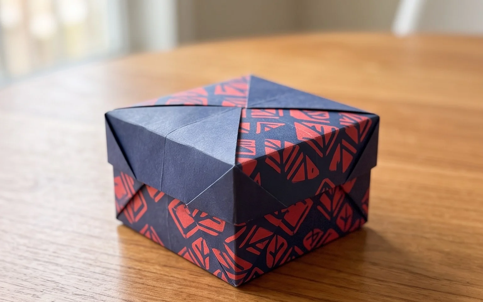 Easy Origami Box with Lid: Step-by-Step Paper Craft