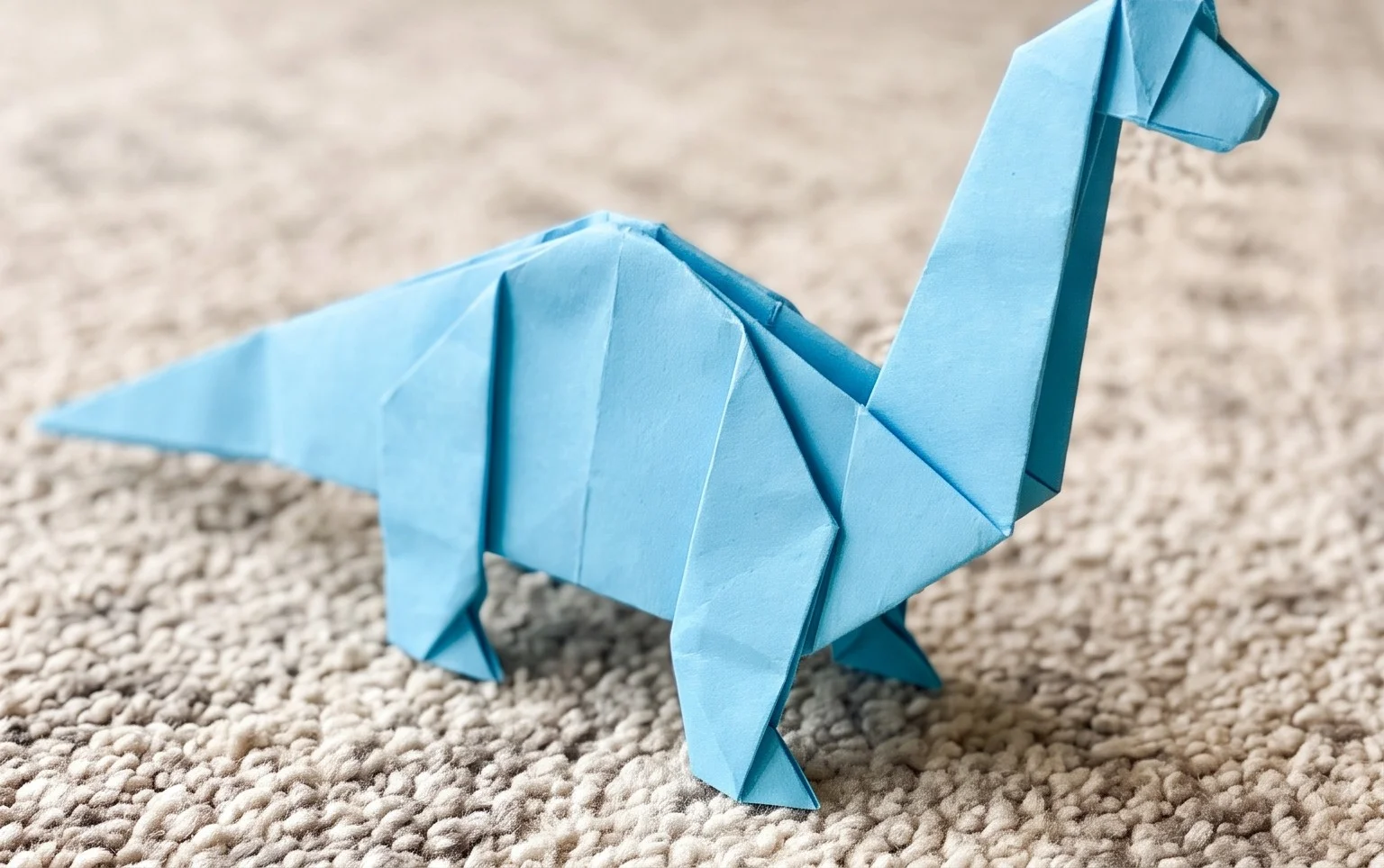 Origami Dinosaur: Easy Instructions (Brachiosaurus)