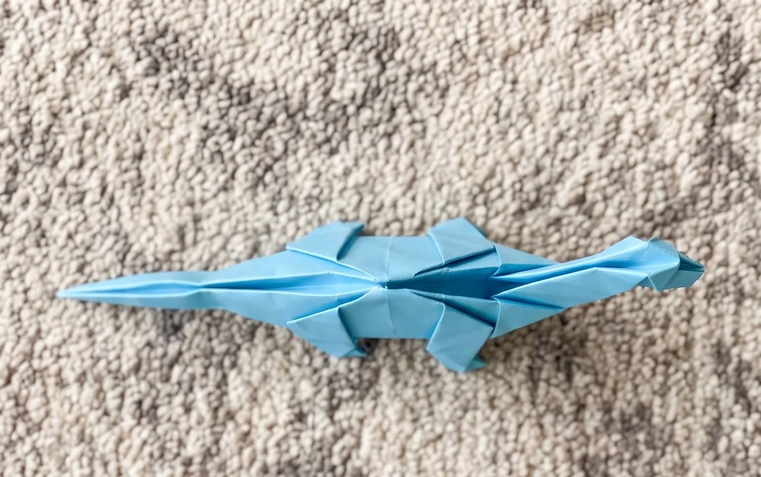 Easy Origami Brachiosaurus: Step-by-Step Paper Craft