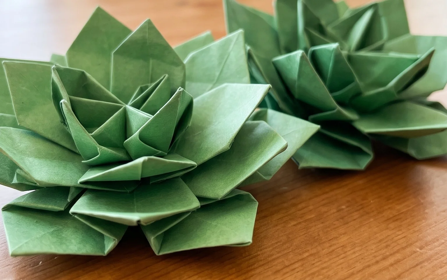 Mini Origami Succulent Plants Tutorial - Paper Kawaii